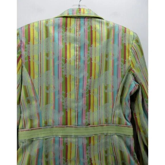 Cynthia Steffe Multicolor Striped Blazer - Picture 8 of 12